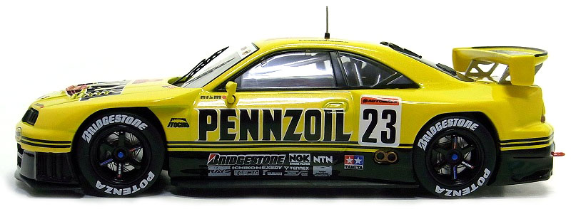 エブロ1/43 PENNZOIL R34 JGTC 2台セット 1:43 Nissan R33 Skyline GT-R -- Pennzoil NISMO GT-R JGTC