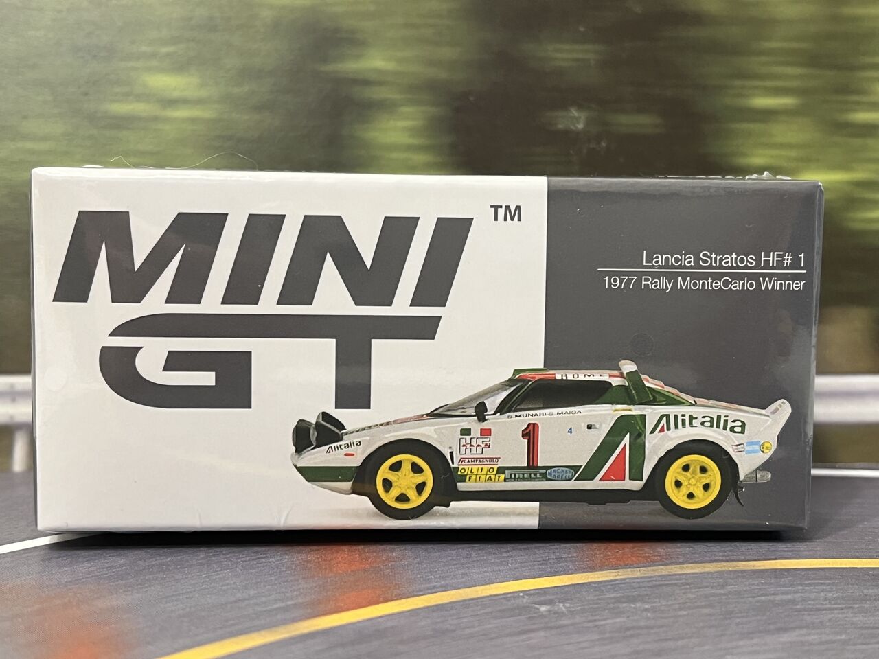 MINI GT Lancia Stratos HF# 1 1977 ラリー優勝車 lancia-stratos-hf-1977-rally-