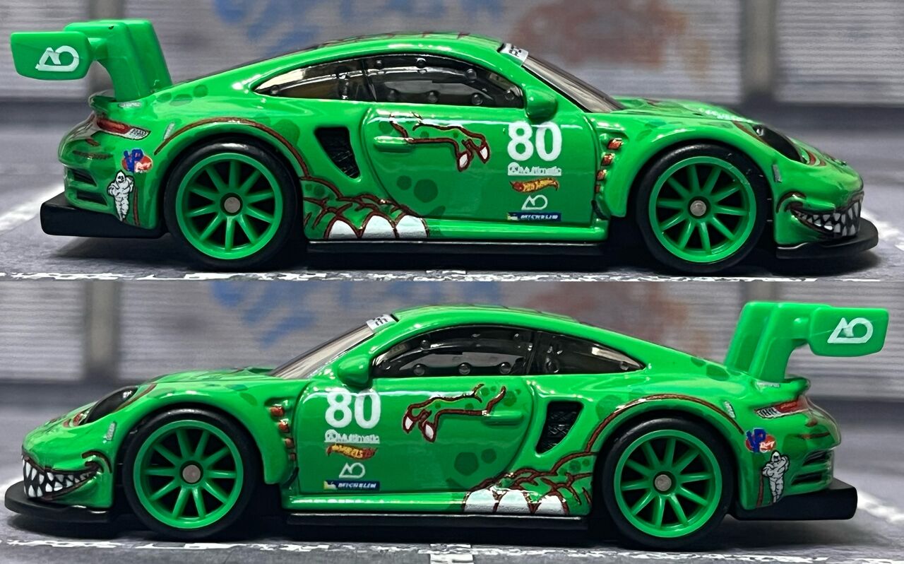 ホットウィール　RWBポルシェ930　REXYポルシェ911GT3 R ホットウィール】 SILHOUETTES - RWB PORSCHE 930 - ホット