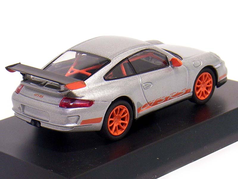 KYOSHO/京商 Porsche 911 GT3 RS Silver x Orange【Secret】 : [限