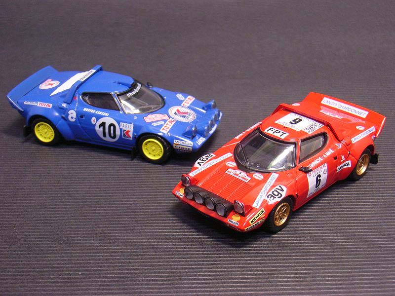 〈CM's〉SS.5 LANCIA 7台セット（全6種＋シークレット） Amazon | 1/64 CM's シーエムズコーポレーション ラリーカー
