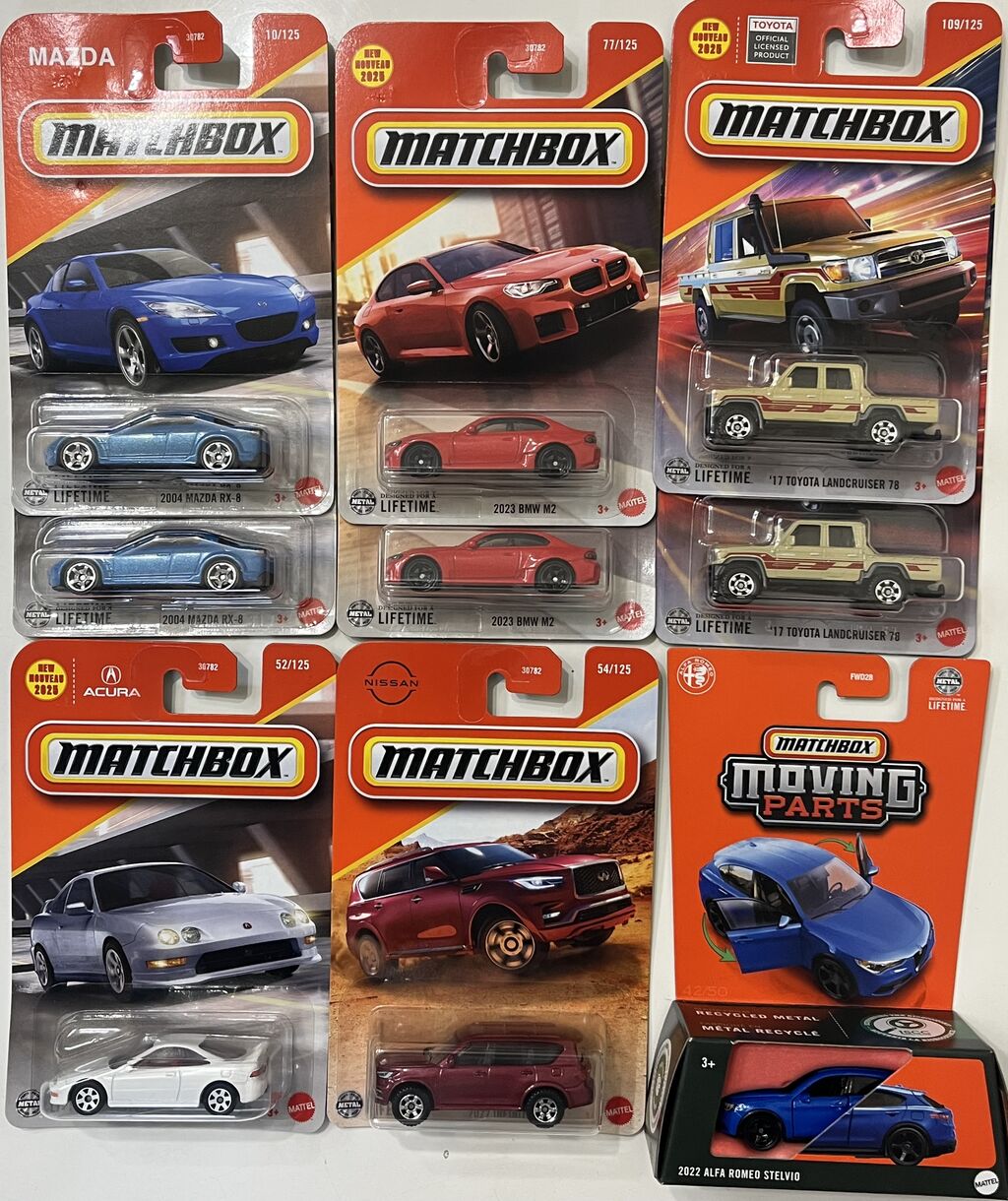 マッチボックス 60個 セット AZ-1 MR2 レネゲード ポルシェ テスラ Matchbox Japan Series J-01 to J-25 unboxed! A lineup of