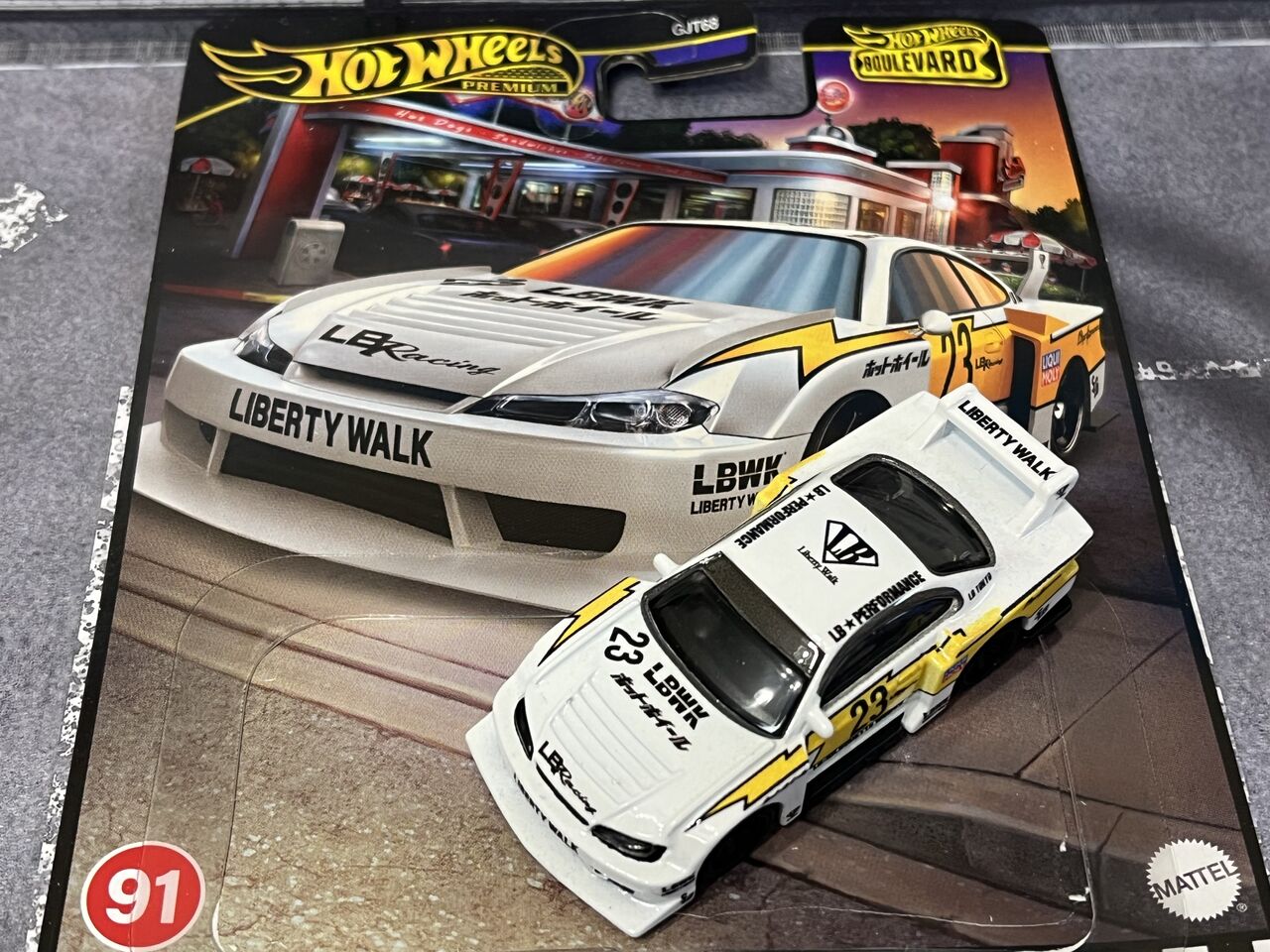 ホットウィール ブールバード 日産 シルビア s15 リバティウォーク 10台 ホットウィール ブールバード 日産 シルビア s15 リバティウォーク 10