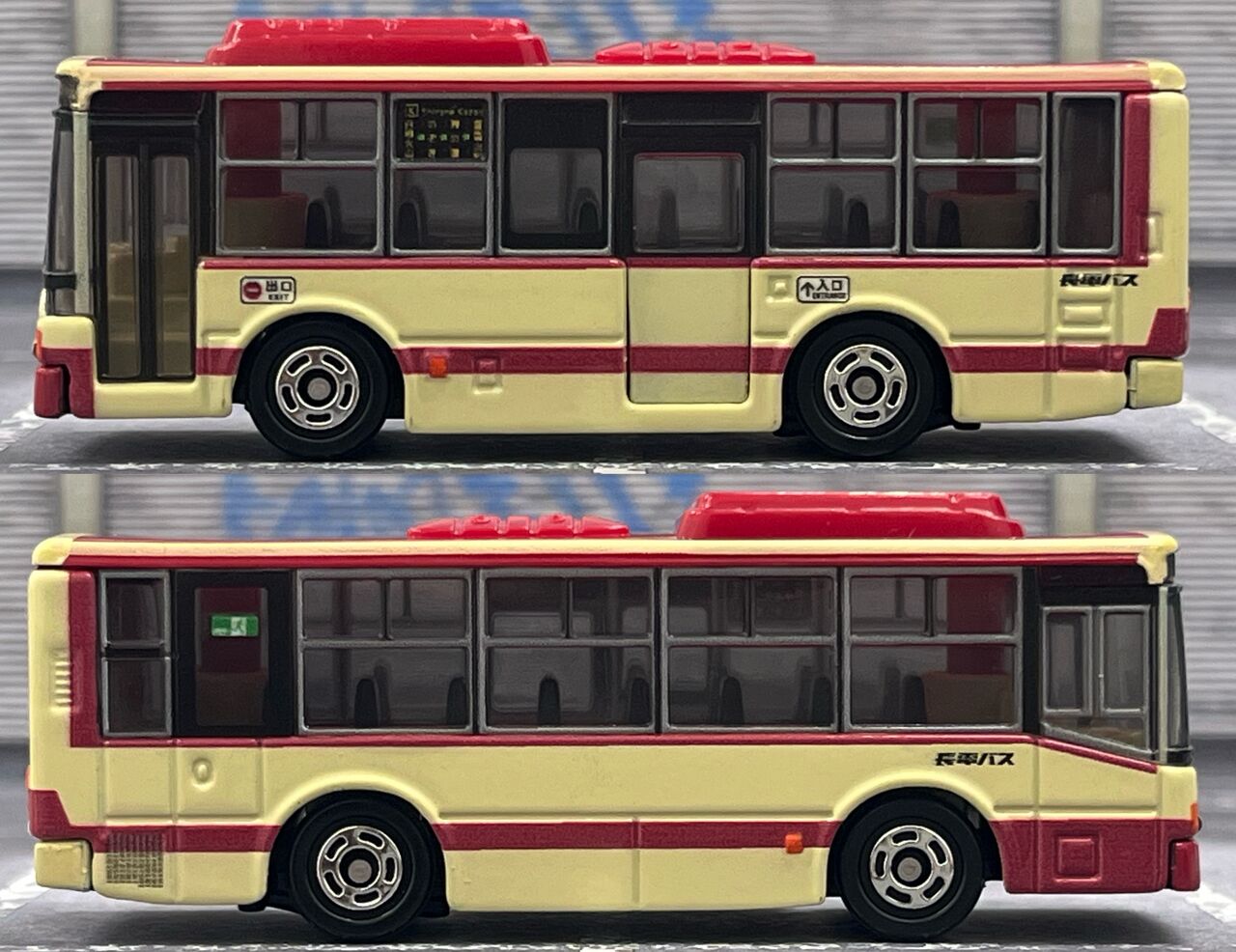 分社30周年！！気合いの印刷仕上げ！！長電バスオリジナルトミカ 三菱