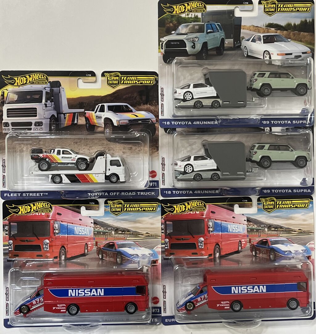 ホットウィール ′89 SUPRA OFF-ROAD TRUCK ′94 300 ZX GTS チーム