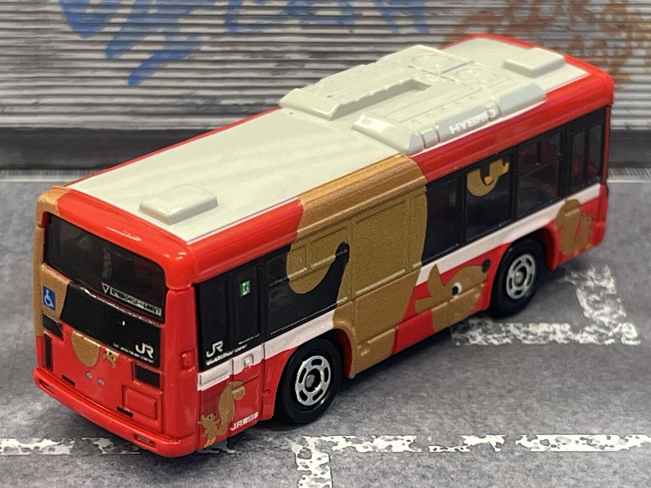 JR東日本 大船渡線BRT 特大おっぽくんバージョン いすゞ エルガ