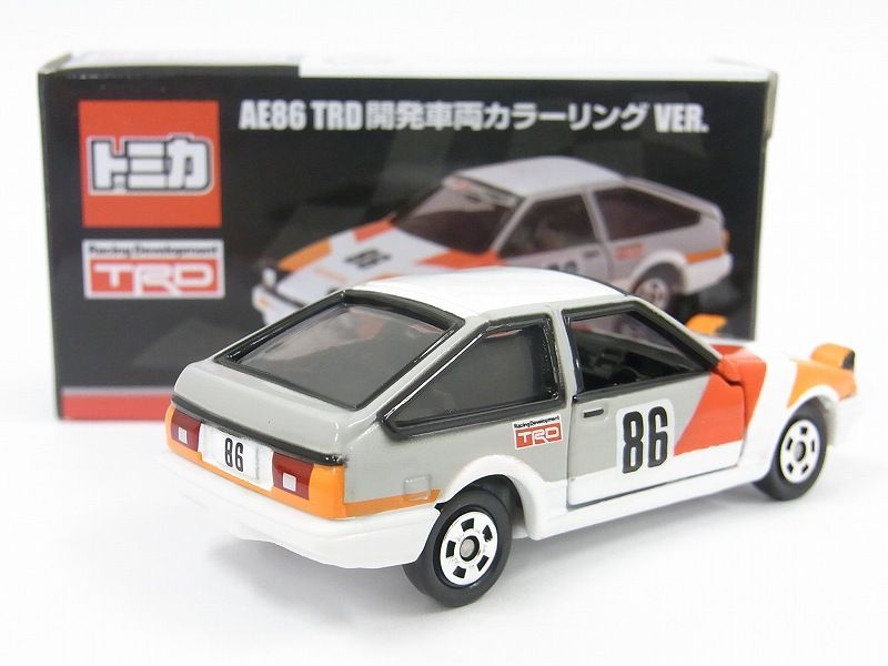 トミカ AE86 TRD 開発車両カラーリングver 2個セット トミカ