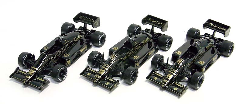 1/64 京商ロータスフォーミュラ ミニカーコレクション 改造