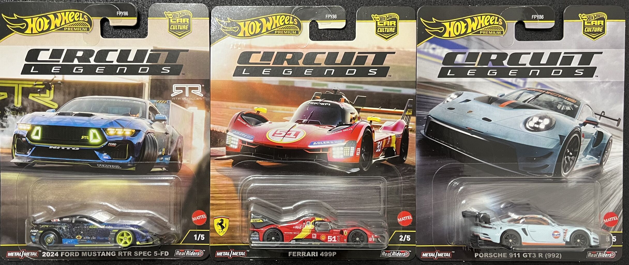 6台 ホットウィール サーキット レジェンズ ポルシェ 911 GT3 Hot Wheels ホットウィール(Hot Wheels) カーカルチャー