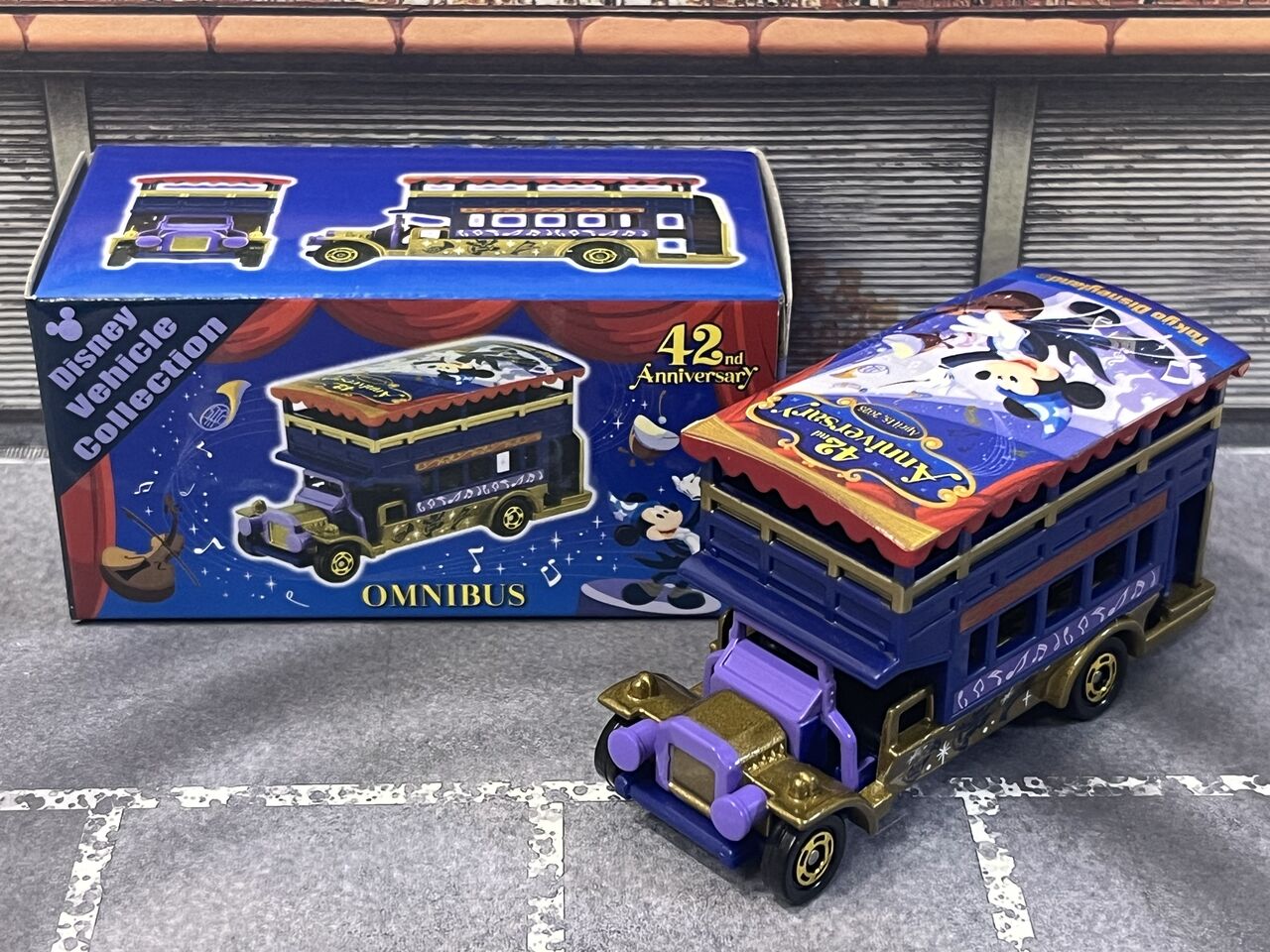 ディズニーランド42周年　フィルハーマジック　トミカ　オムニバス　4点セット トミカ 【TDR限定】東京ディズニーリゾート 42周年記念トミカ