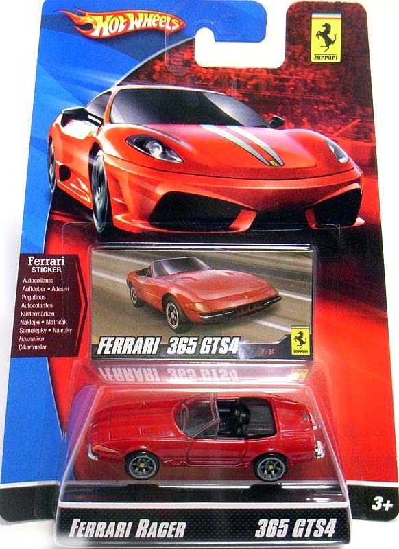 Hot WHeeLs/ホットウィール 7/24 365GTS4【2009 FERRARI RACER