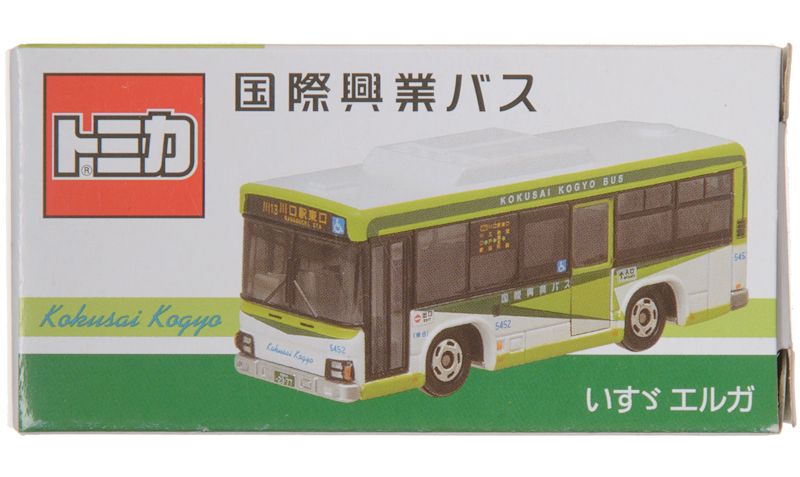 新製品情報】国際興業バス別注トミカ（いすゞエルガ） : [限
