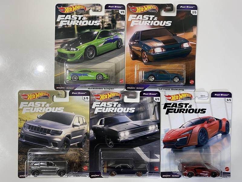 6月のホットウィール ワイルドスピード・プレミアム FAST STARS : [限