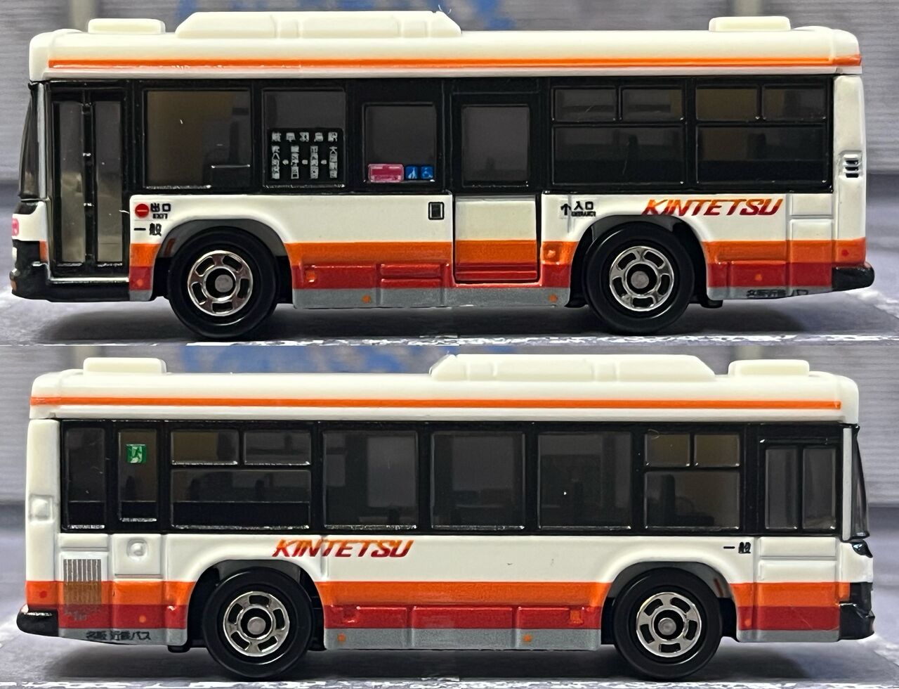 インクジェット印刷でも良い仕上がりの名阪近鉄バス いすゞ エルガ