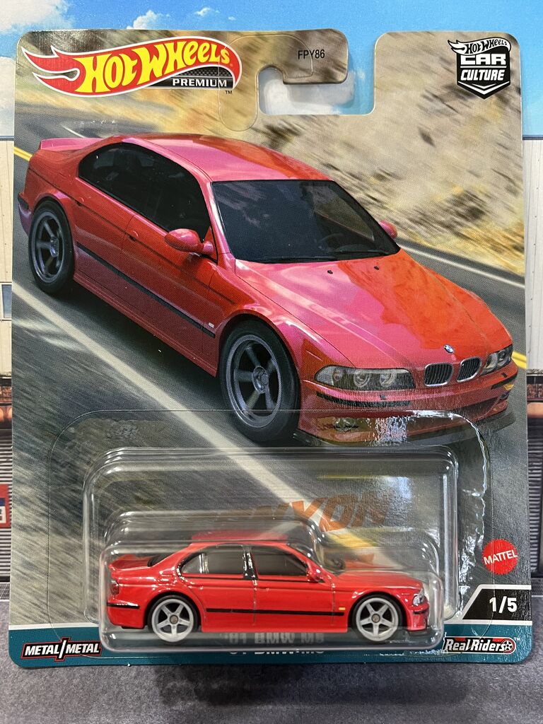 ホットウィール CANYON WARRIORS 01 BMW M5 - ミニカー