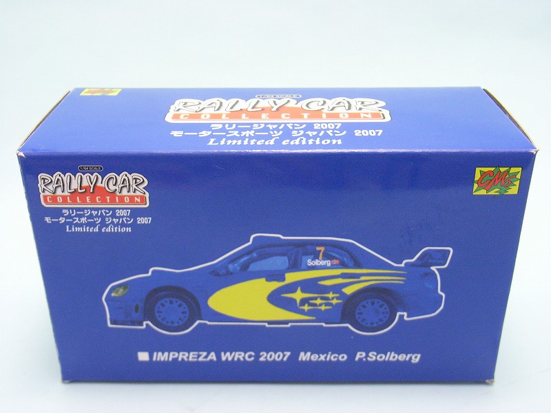 CM's ラリーカーコレクション イベント限定モデル インプレッサWRC2007