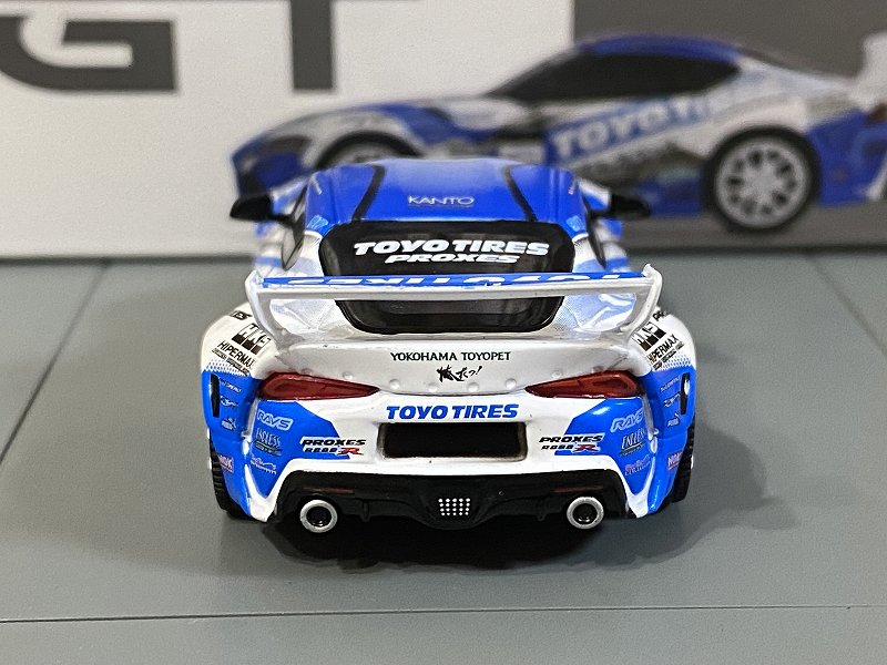 MINI GT MGT00233-D1 Pandem Toyota GR Supra V1.0 Team TOYO TIRES