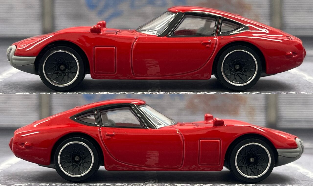 安っぽい赤い2000GT : [限] 期間限定ですっ！！-3inchダイキャスト 