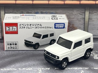 海外個人輸入 限定】トミカまとめ売り5台スズキ ホワイトトミカVer. ジムニー ミニカー