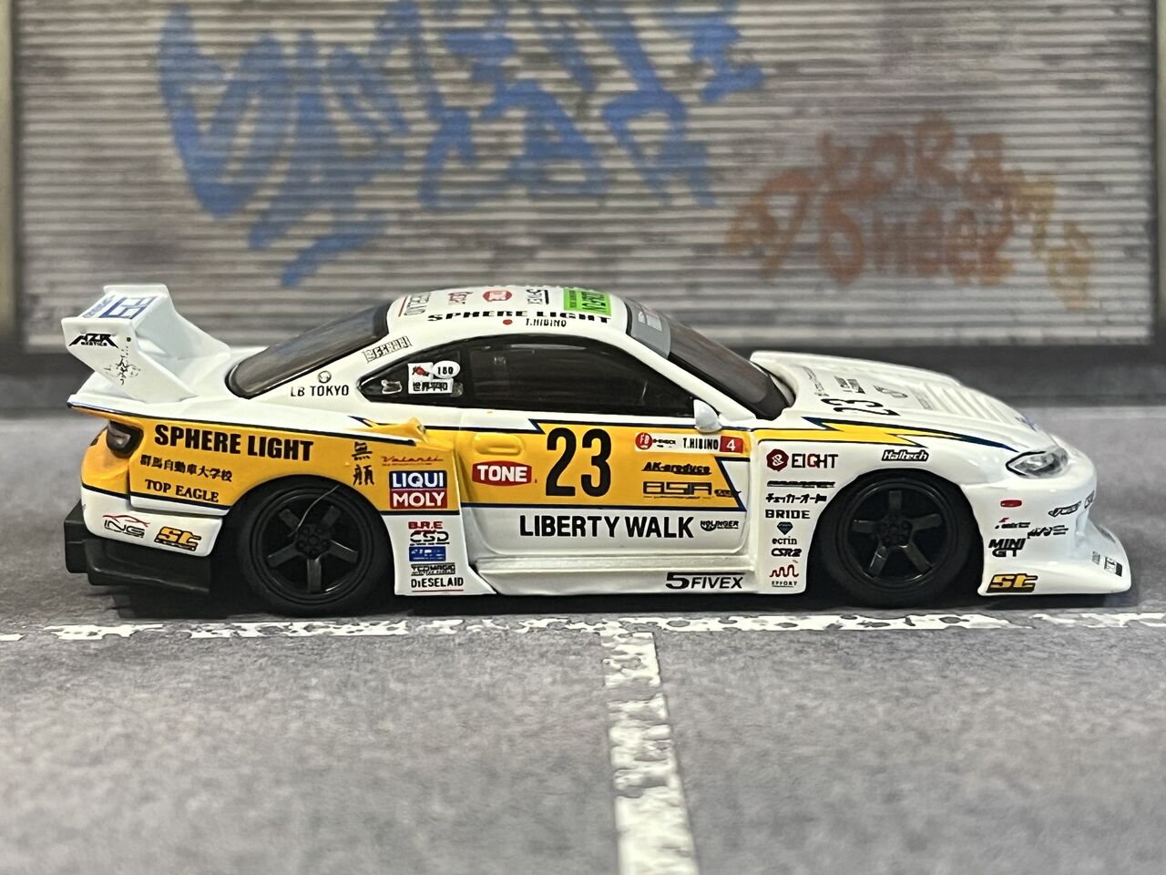 新品 MINIGT No.618 S15 シルビア スーパーシルエット2個セット 2台