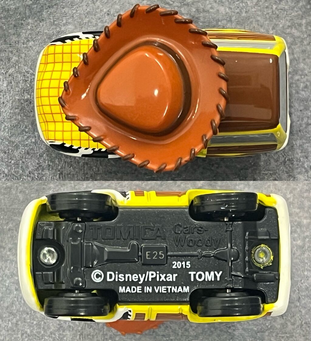 TOMICA 2015年 カーズ ウッディ ミニカー | トミカ カーズ C-31 ウッディ（スタンダードタイプ