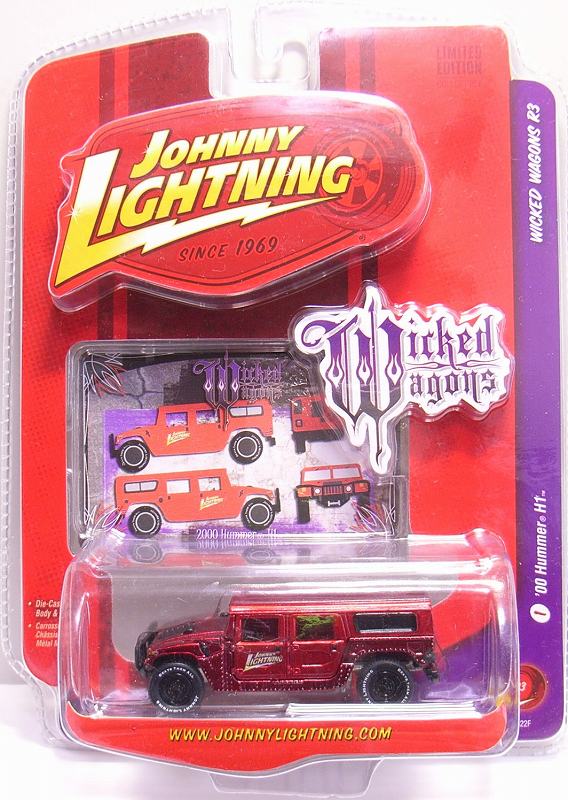 JOHNNY LIGHTNING WICKED WAGONS R3 '00 Hummer H1 : [限] 期間限定