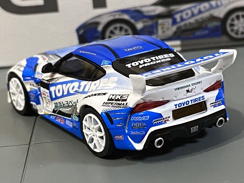 MINI GT MGT00233-D1 Pandem Toyota GR Supra V1.0 Team TOYO