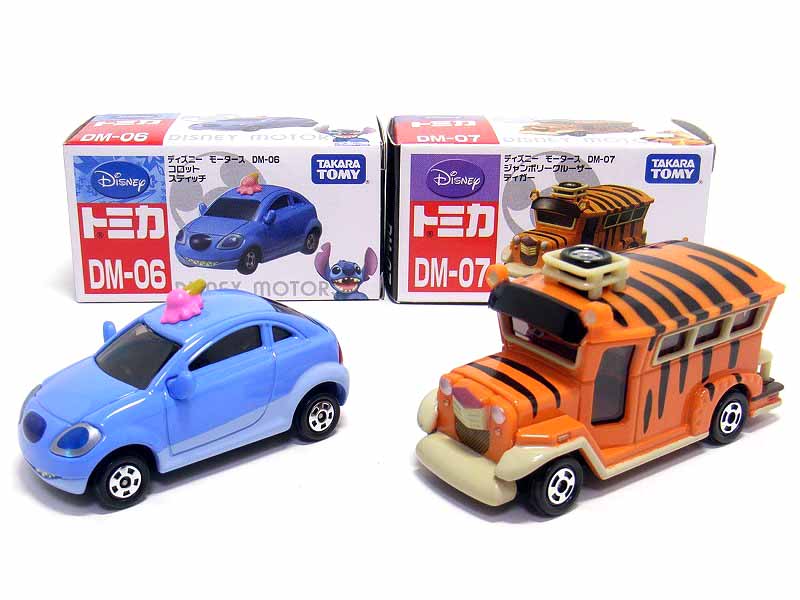 第112回今日のトミカ 『ディズニーモータース DM-06/DM-07』 : [限
