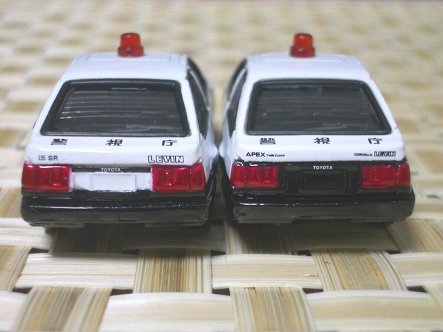 回収品 イトーヨーカドー特注カローラレビンパトカー