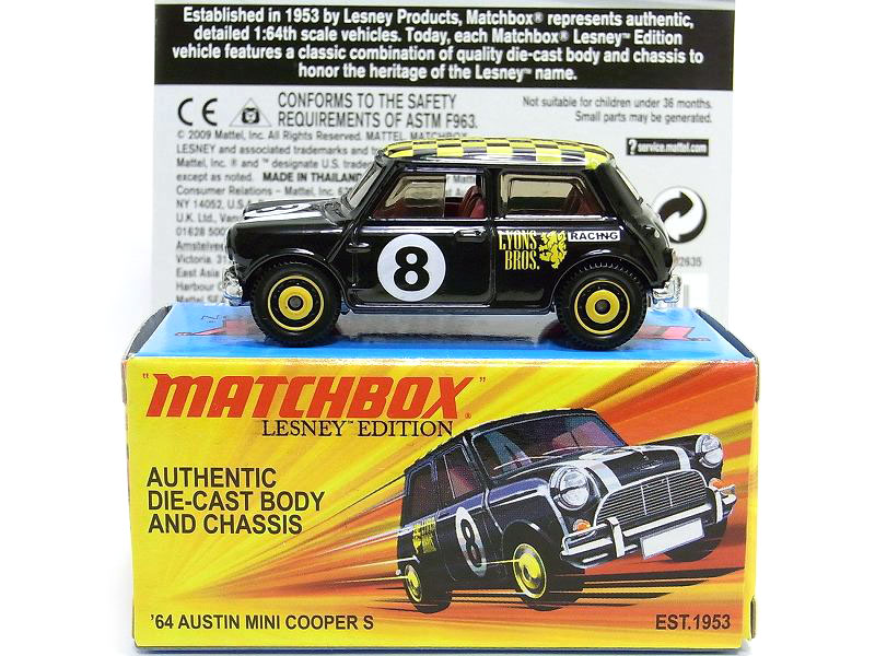 MATCHBOX/マッチボックス MB765 Austin Mini Cooper 1275S-1964 MATCHBOX/マッチボックス MB765 Austin Mini Cooper 1275S-1964