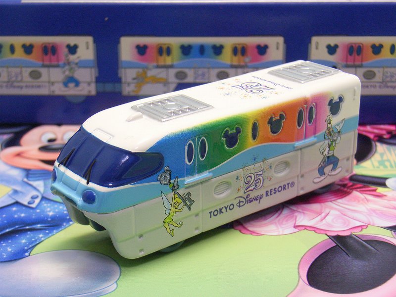 東京ディズニーランド25周年リゾートライン3両セット