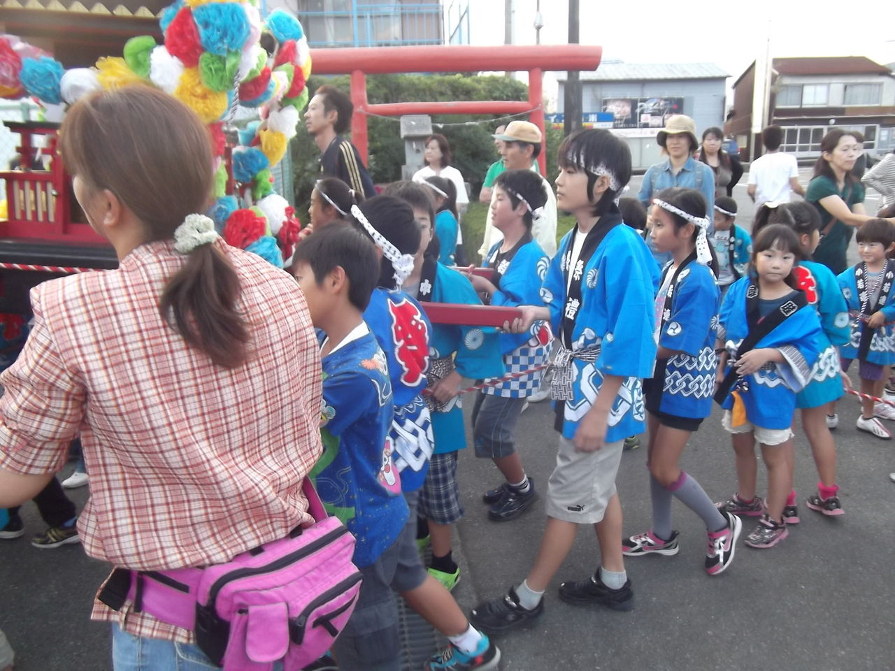 子供神輿 ドラえもん 吉田神社祭典 幸せを生む住まい ひでさんブログ