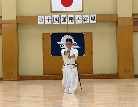 2025年静稽会稽古総見_居合_多々良_03