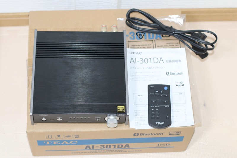 好評爆買い ヤフオク! - 超美品 TEAC ティアック AI-301DA-SP/B(黒