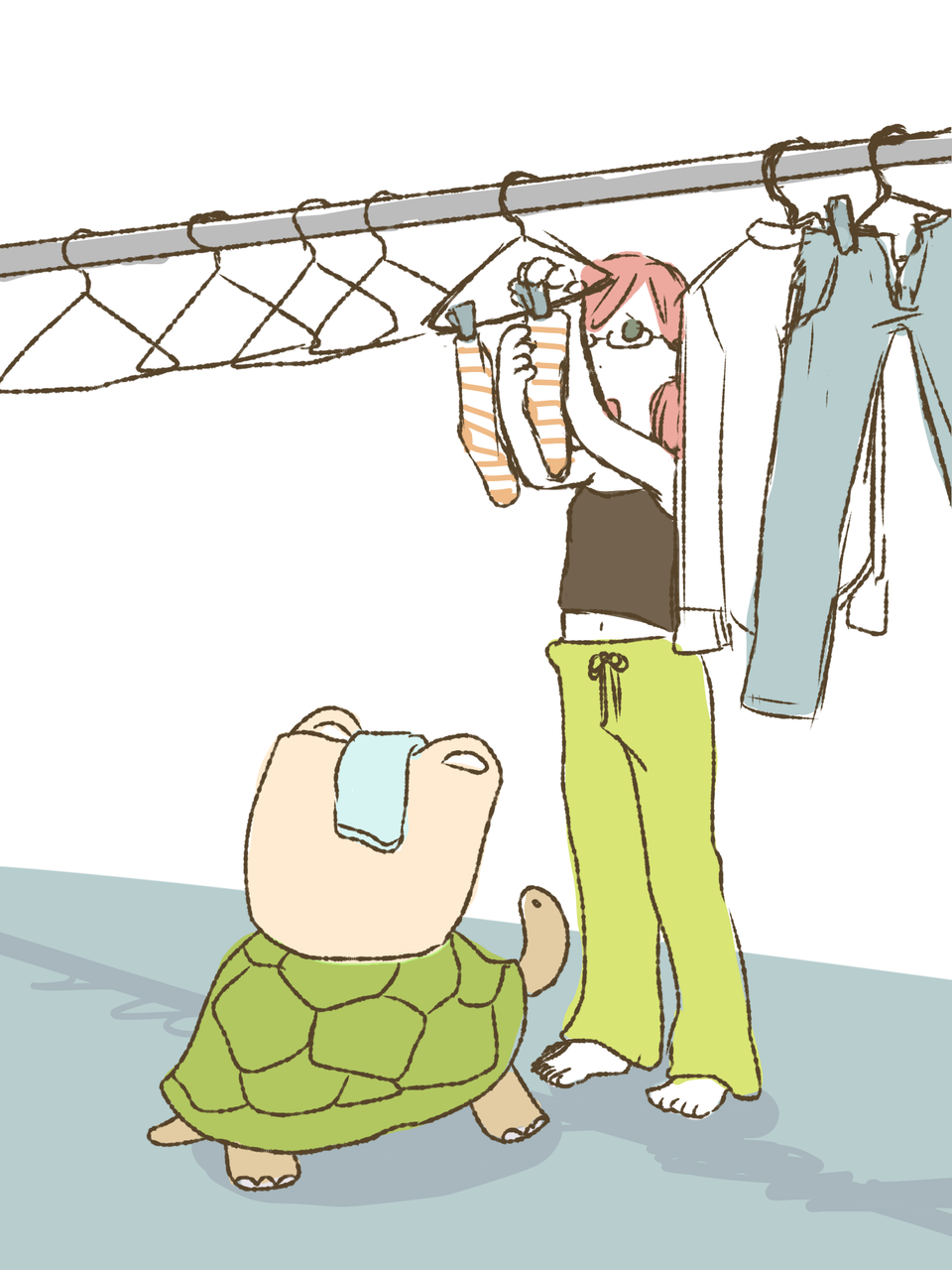 イラスト 洗濯家 らくがき イラストレーターひがにしんのブログ イラスト 洗濯家 らくがき イラストレーターひがにしんのブログ