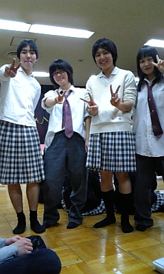 卒業パーティー 大阪市立東高校吹奏楽部奮闘記