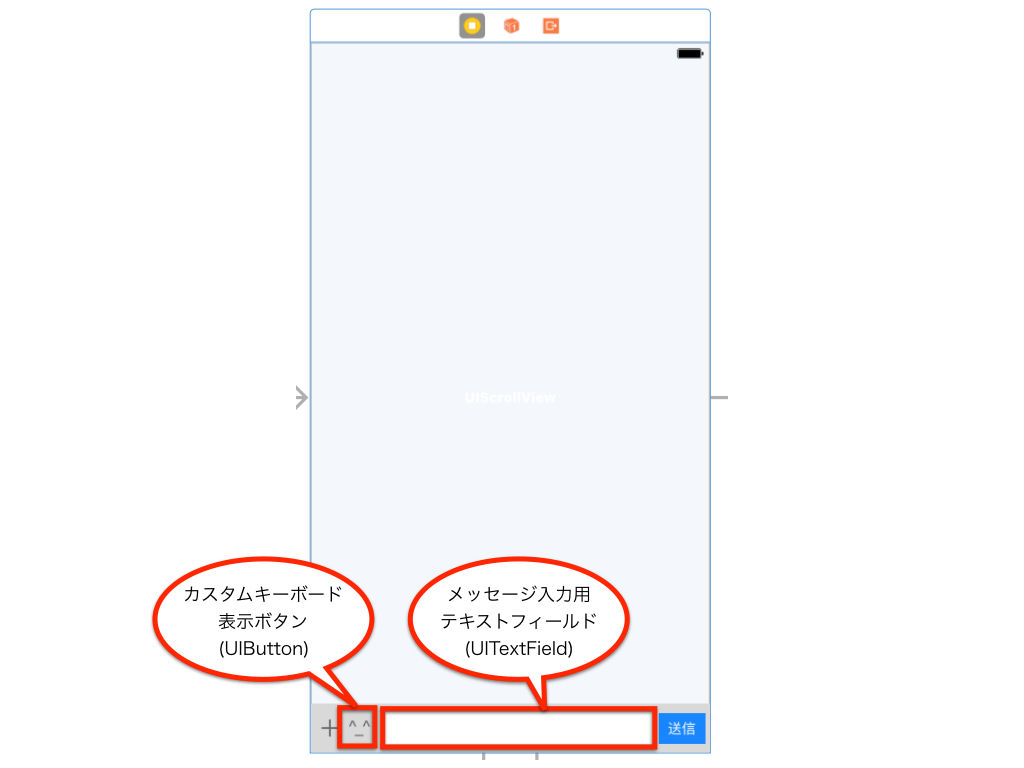 Swift3でline風キーボードuiを作る Iosエンジニアのマイペースなブログ Swift3でline風キーボードuiを作る Iosエンジニアのマイペースなブログ