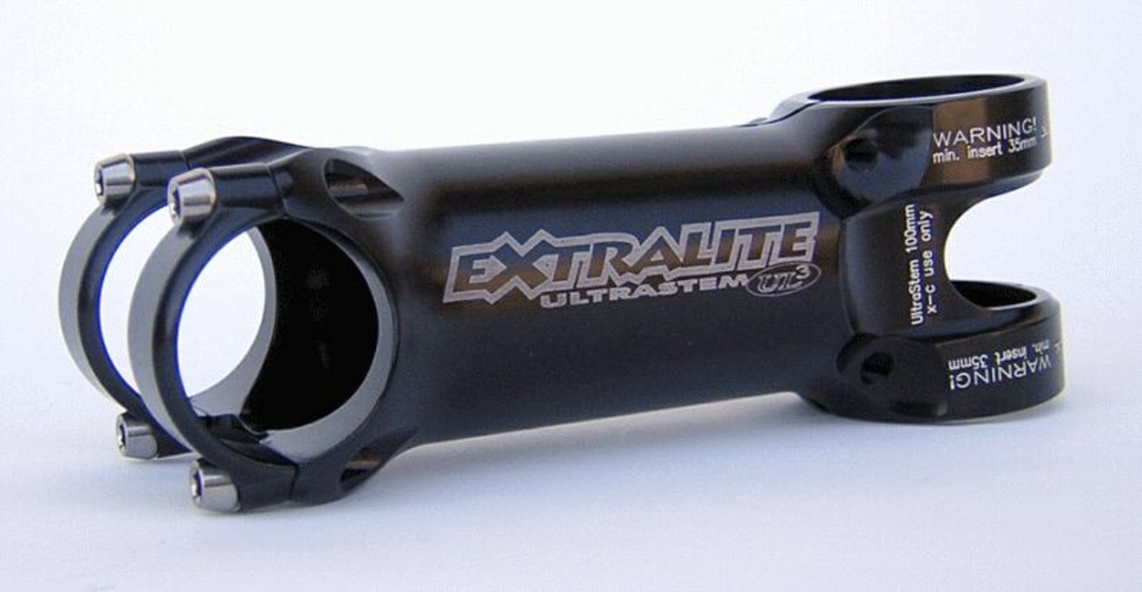 Extralite商品 : Highend Bike Official Blog EXTRALITE 超軽量ステム100mm×31.8