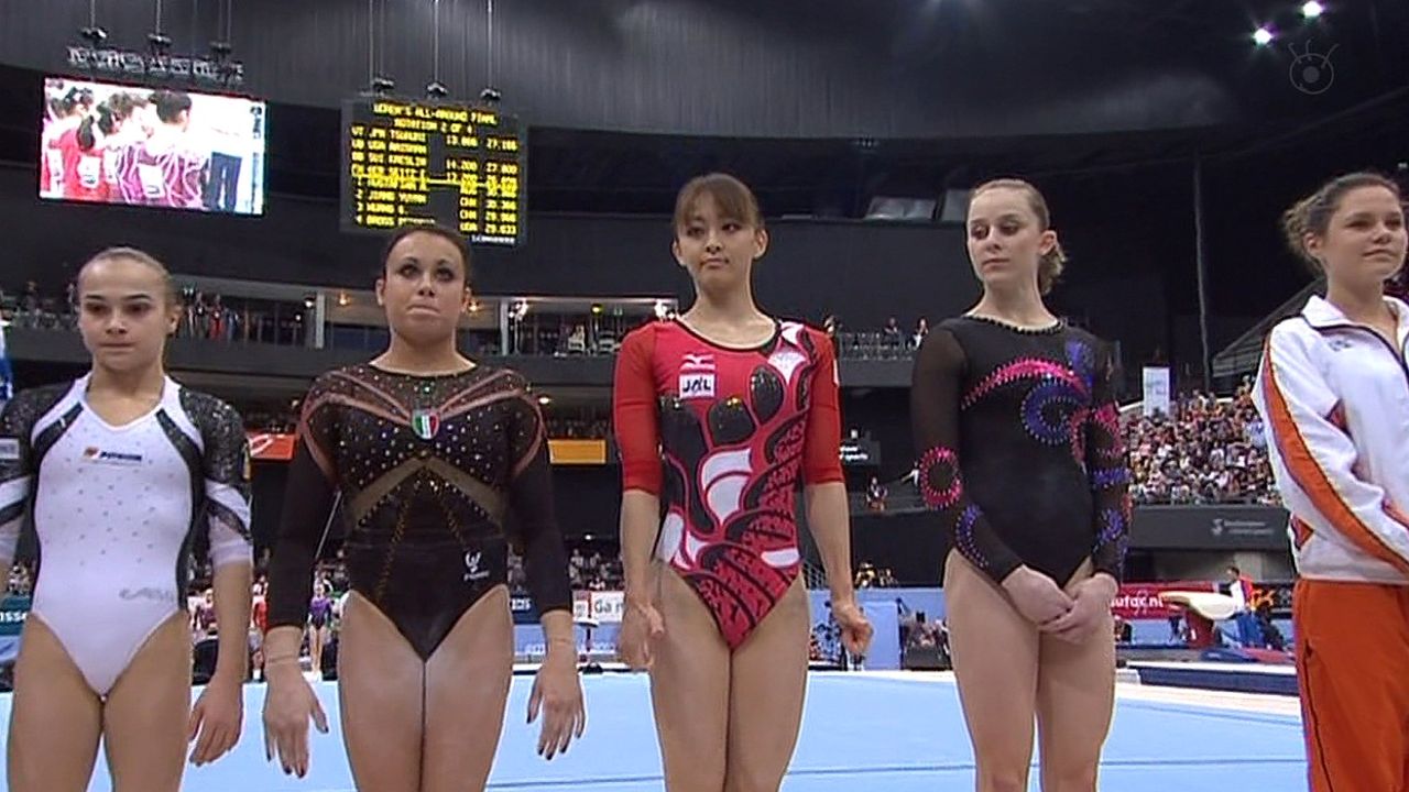 鶴見虹子 エロ 体操用レオタード画像！ 女子日本代表編 : ハイレグ部！