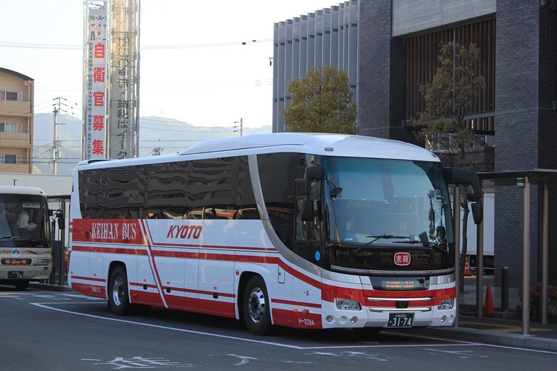 高知 京都線 乗車記 京阪バス H 3294号車 まっこの高速バス乗車記