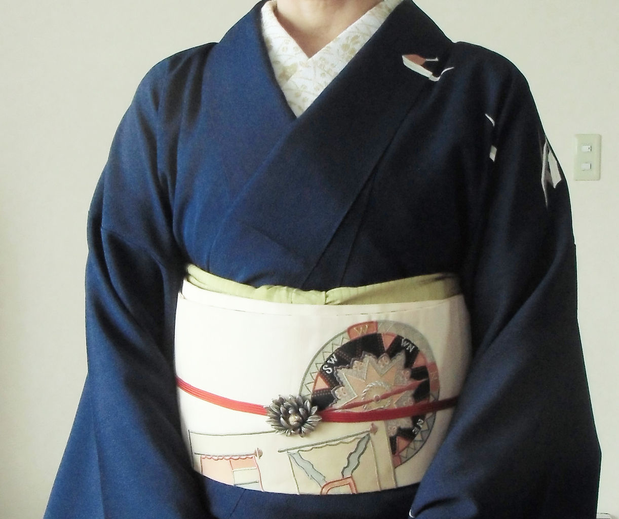 選んだのは紺の付下げ : はんなりくらぶ