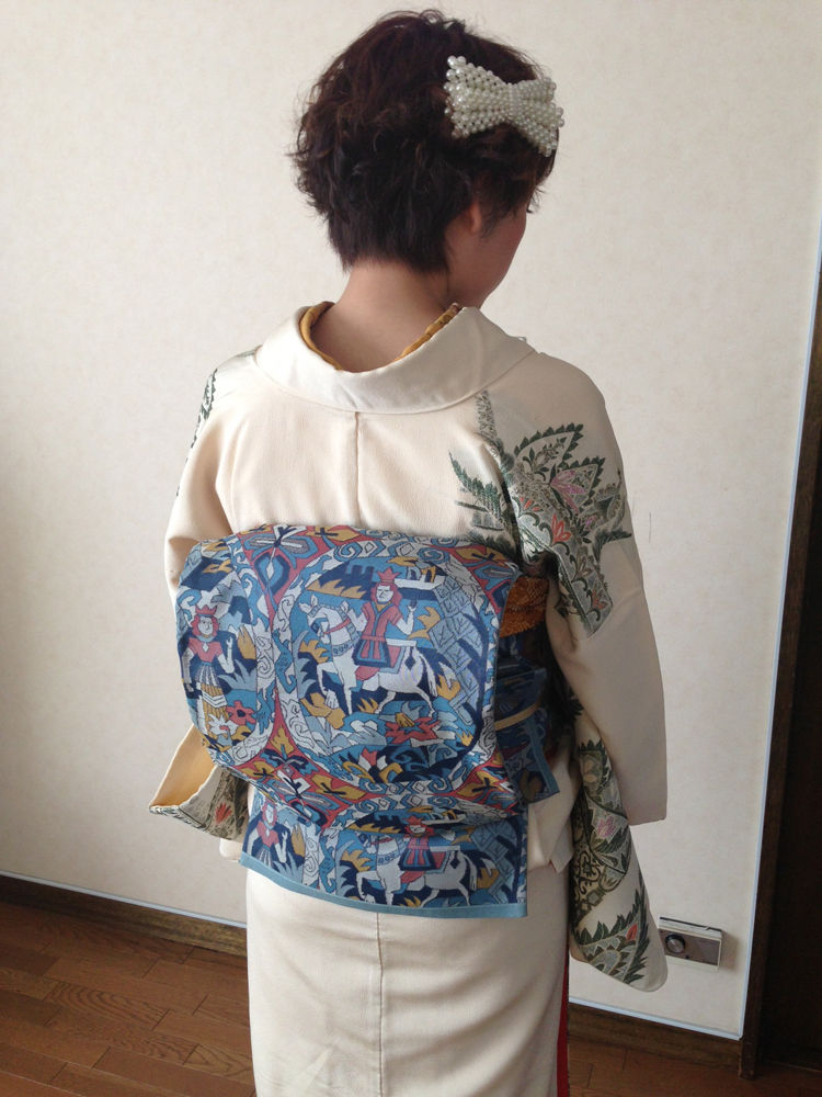 縛らないで引き抜き結びのように締める方法 : はんなりくらぶ