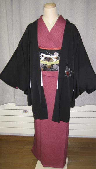 ポチッと黒羽織 はんなりくらぶ