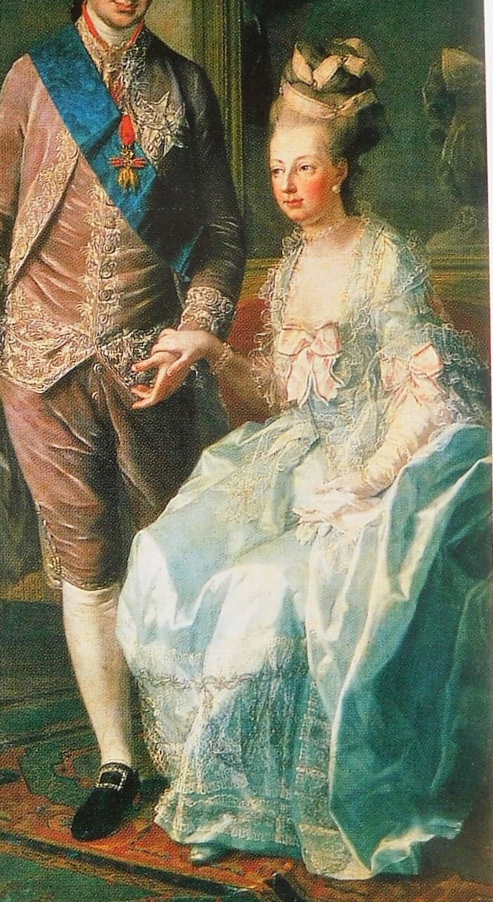 マリー・アントワネット ルイ16世 マキシミリアン大公 : サロン