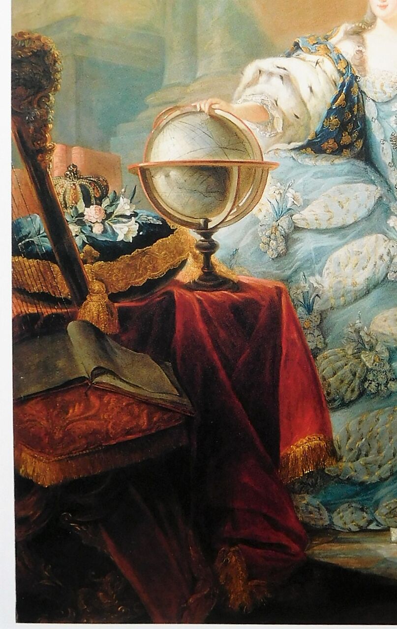 ダゴティ画 地球儀を持つ絵など : サロン・マリー・アントワネット