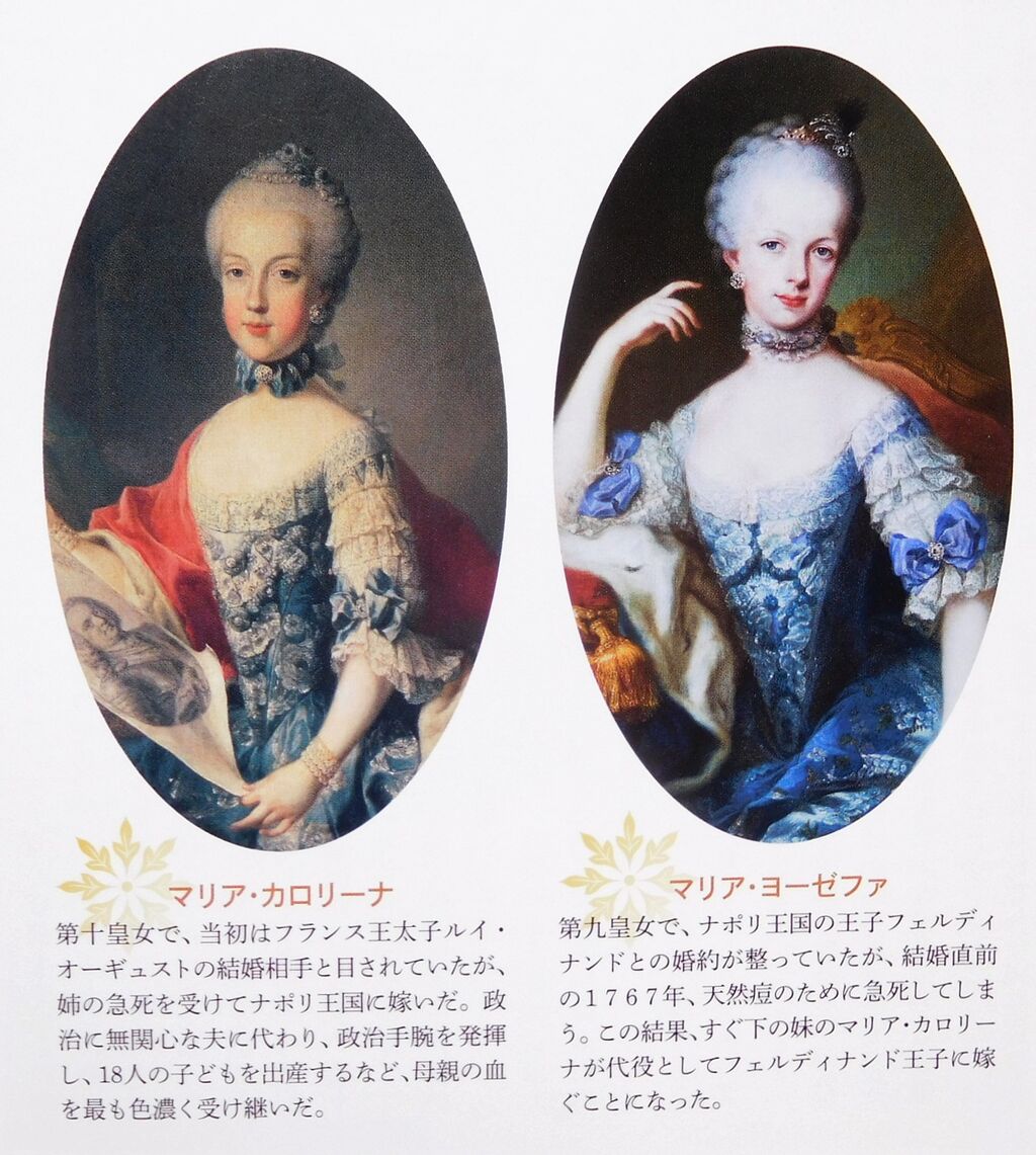 オーストリア時代の肖像画 : サロン・マリー・アントワネット