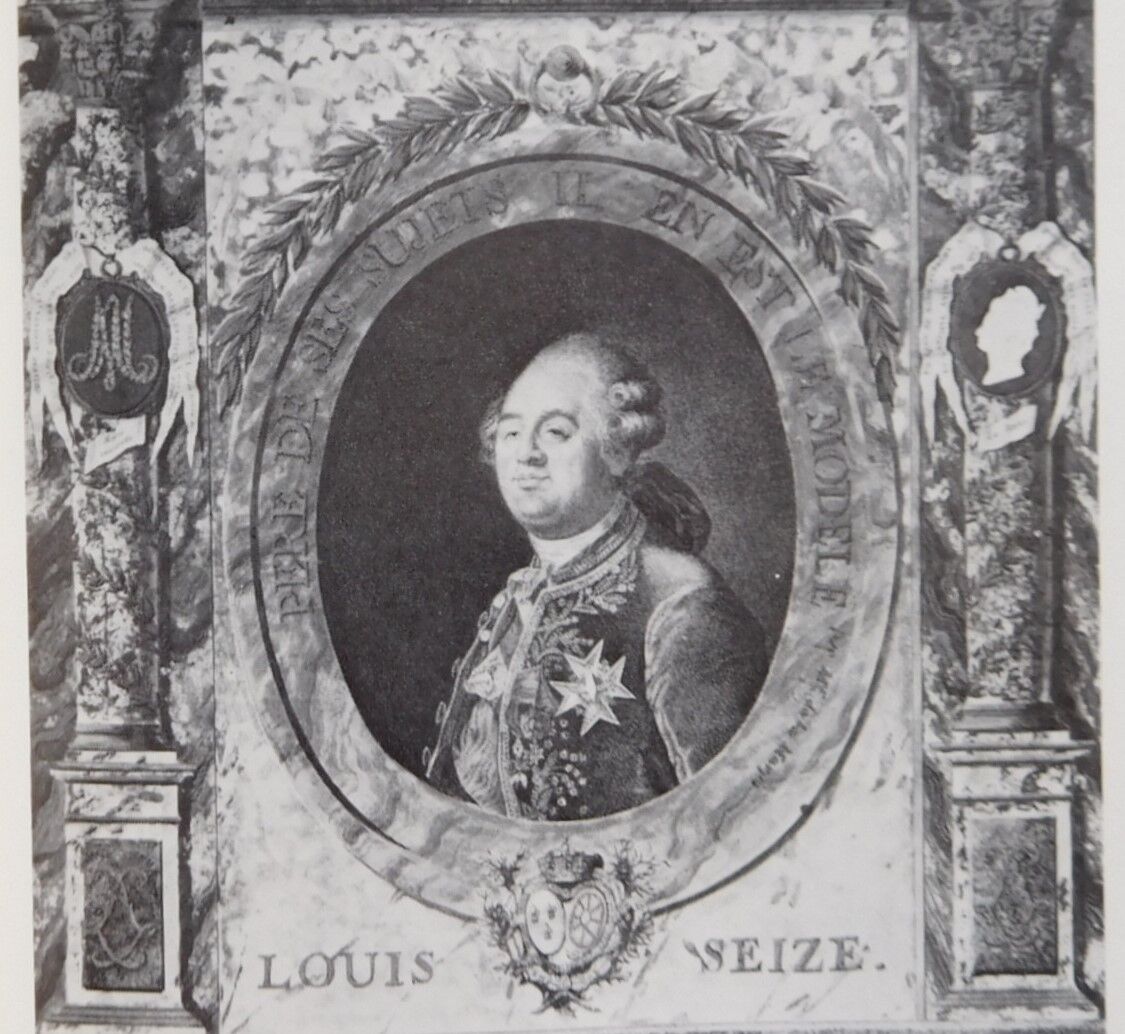 コレクターズアイテム 19世紀NⅢ時代 ルイ16世とマリーアントワネット