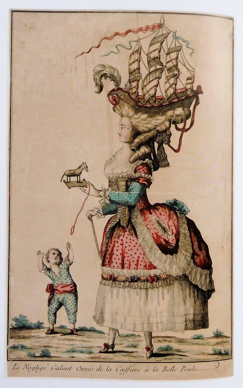 18世紀の髪型 サロン マリー アントワネット