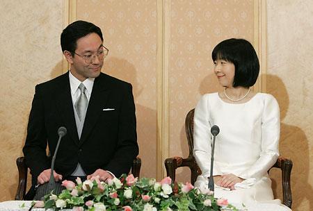 紀宮様から 黒田清子さんへ 吹流し