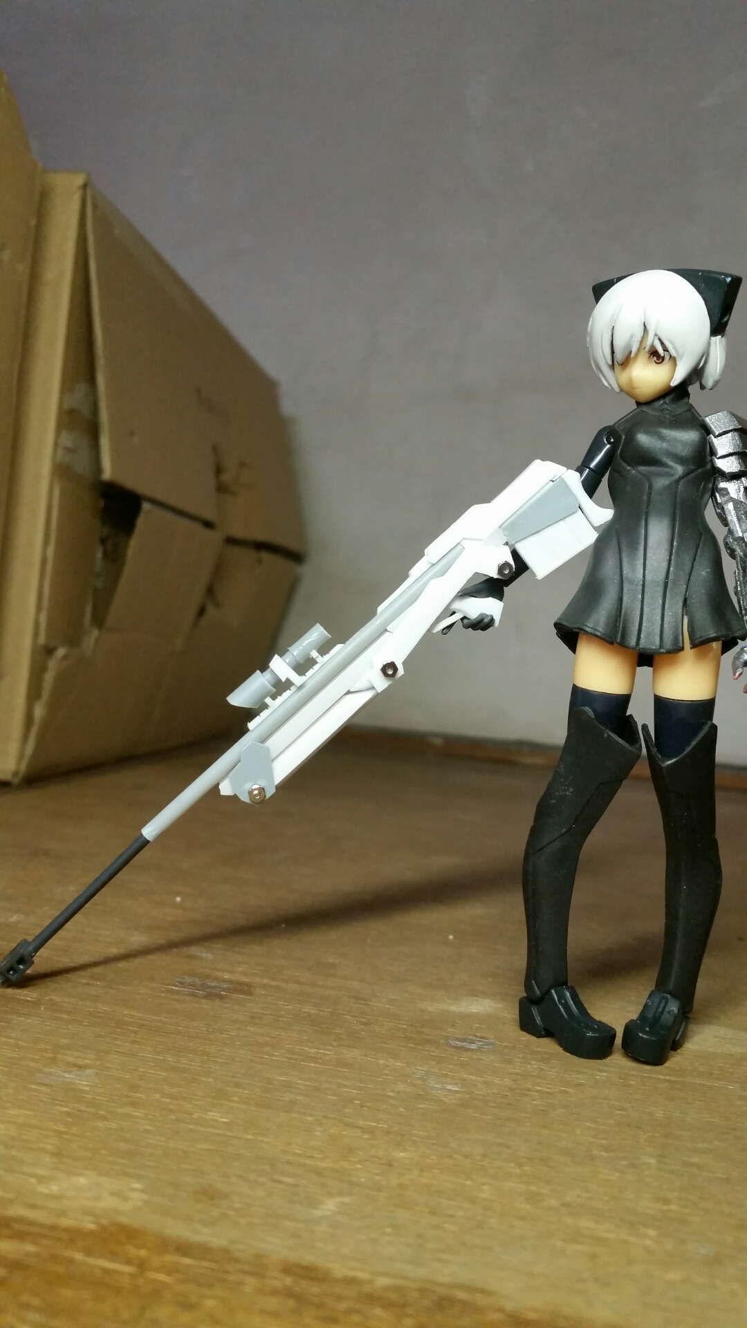 アンチマテリアルライフルと槍の複合武器製作、完成 : 柊伽工造のｱﾄﾘｴ